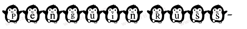 Penguin Russ字体转换